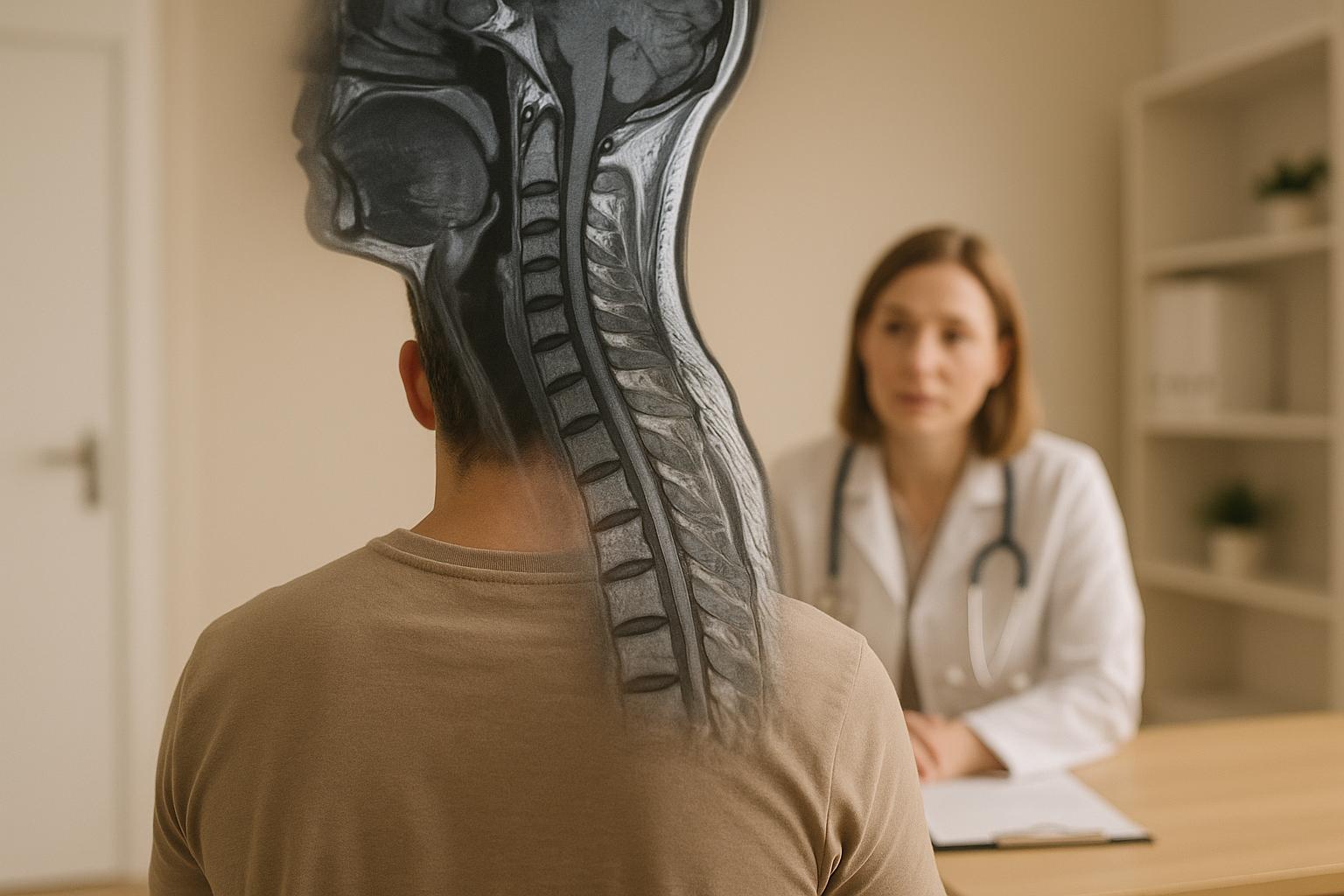 Association between cervical MRI findings and patient-reported severity of headache in patients with persistent neck pain: a cross-sectional study